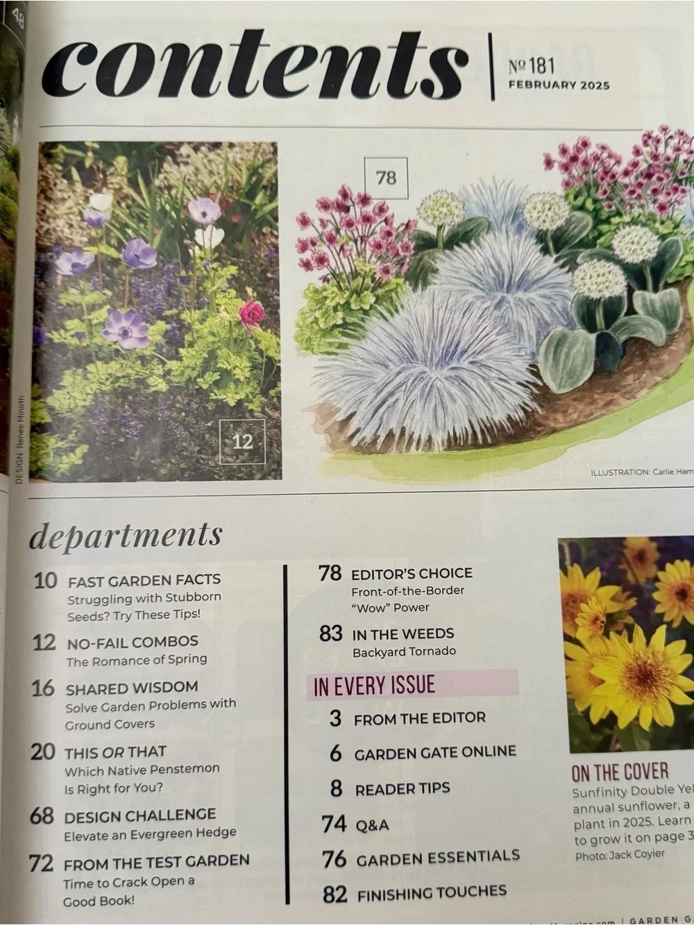 Garden Gate Magazine January/February 2025 Gardening Tips & Best New Plants